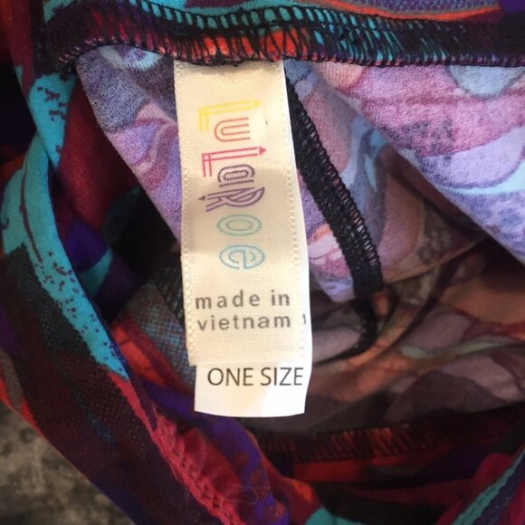 OS NWOT LuLaRoe Leggings F05 4684 - Picture 3 of 3